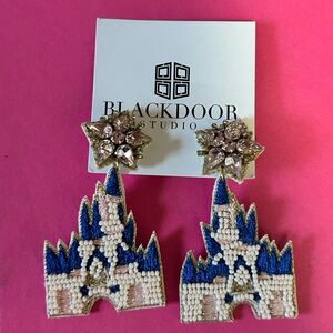 Disney Castle Earrings